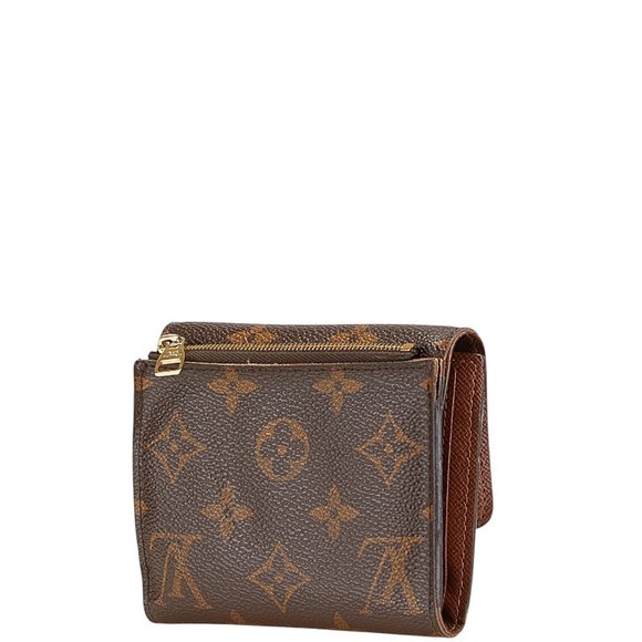 Louis Vuitton Anais Portefeuille Tri Monogram Brown Leather Wallet - Picture 1 of 8